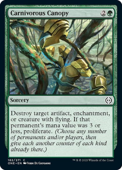 Carnivorous Canopy, Phyrexia: All Will Be One 162