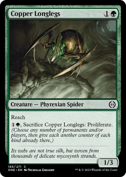 Copper Longlegs, Phyrexia: All Will Be One 165