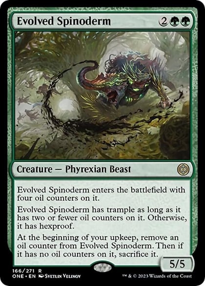 Evolved Spinoderm, Phyrexia: All Will Be One 166
