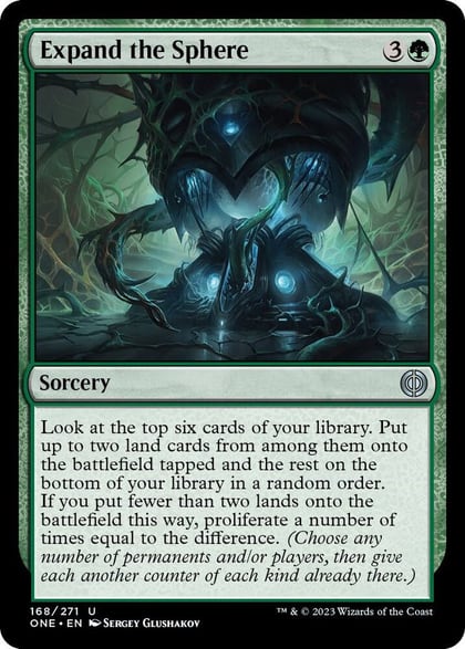 Expand the Sphere, Phyrexia: All Will Be One 168