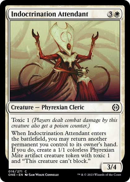 Indoctrination Attendant, Phyrexia: All Will Be One 16