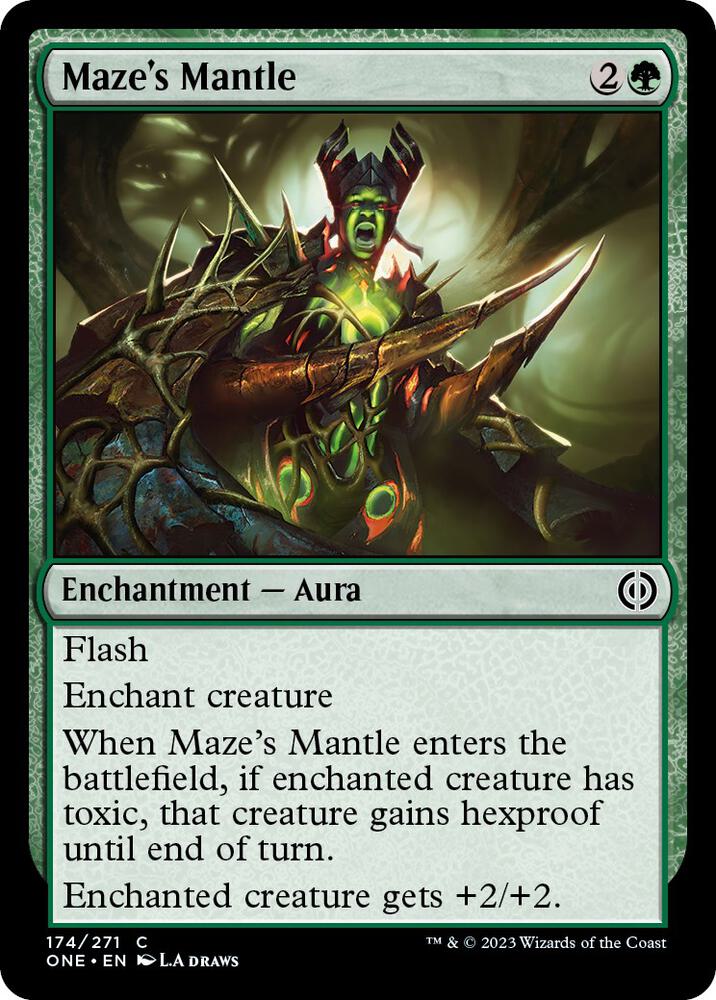 Maze's Mantle, Phyrexia: All Will Be One 174