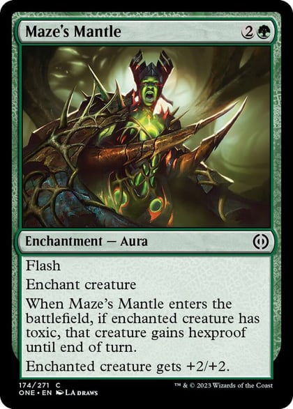 Maze's Mantle, Phyrexia: All Will Be One 174