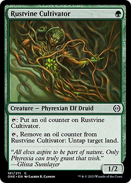 Rustvine Cultivator, Phyrexia: All Will Be One 181
