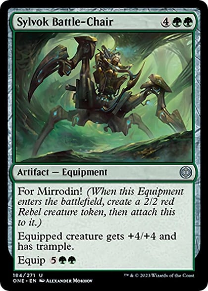 Sylvok Battle-Chair, Phyrexia: All Will Be One 184