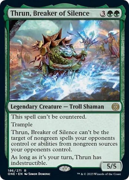 Thrun, Breaker of Silence, Phyrexia: All Will Be One 186