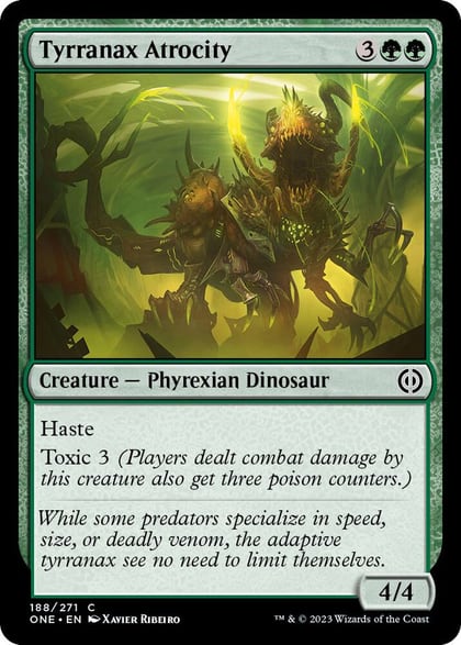 Tyrranax Atrocity, Phyrexia: All Will Be One 188