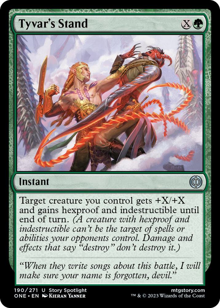 Tyvar's Stand, Phyrexia: All Will Be One 190