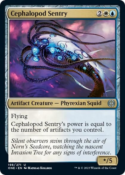 Cephalopod Sentry, Phyrexia: All Will Be One 198