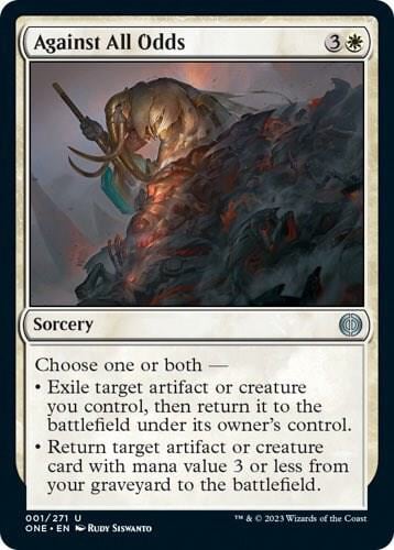 Against All Odds, Phyrexia: All Will Be One 1