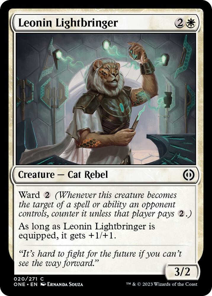 Leonin Lightbringer, Phyrexia: All Will Be One 20