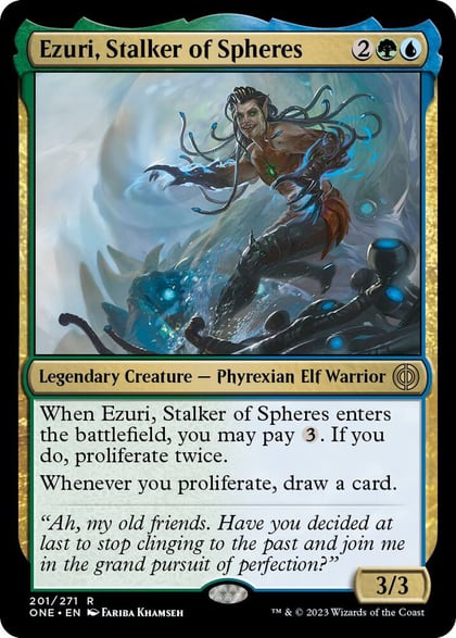 Ezuri, Stalker of Spheres, Phyrexia: All Will Be One 201