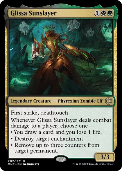 Glissa Sunslayer, Phyrexia: All Will Be One 202