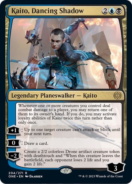 Kaito, Dancing Shadow, Phyrexia: All Will Be One 204