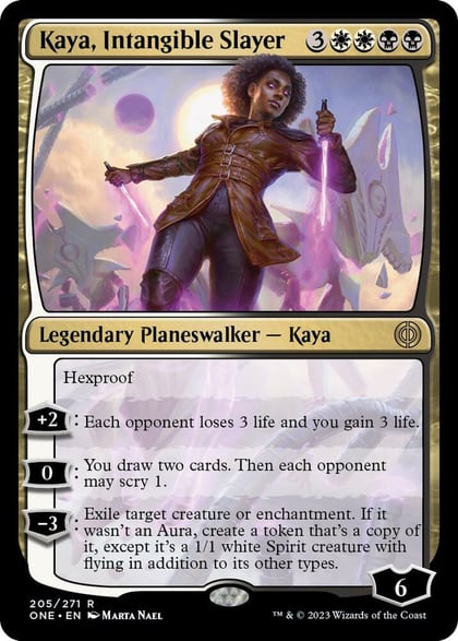 Kaya, Intangible Slayer, Phyrexia: All Will Be One 205