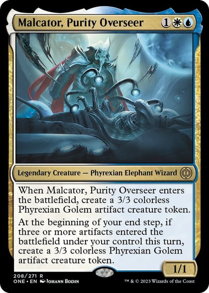 Malcator, Purity Overseer, Phyrexia: All Will Be One 208