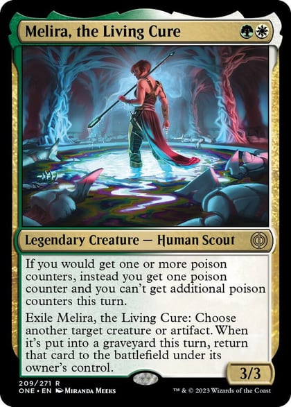 Melira, the Living Cure, Phyrexia: All Will Be One 209
