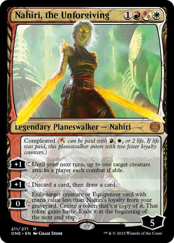 Nahiri, the Unforgiving, Phyrexia: All Will Be One 211