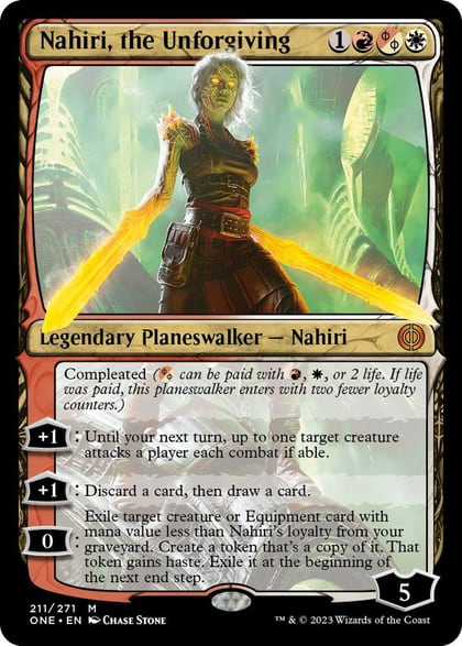 Nahiri, the Unforgiving, Phyrexia: All Will Be One 211