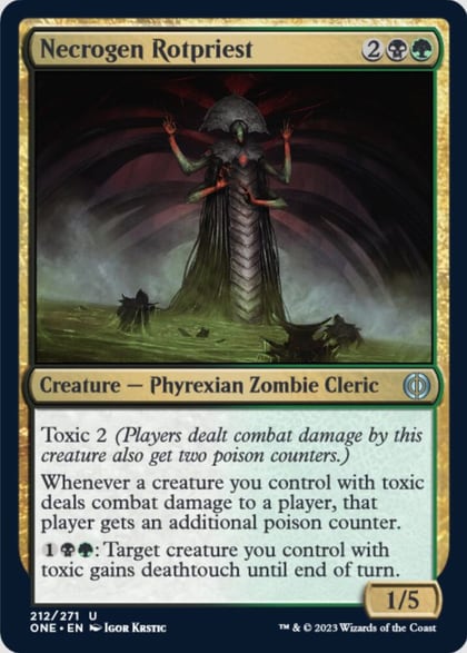 Necrogen Rotpriest, Phyrexia: All Will Be One 212
