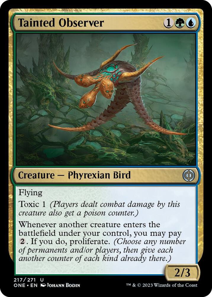 Tainted Observer, Phyrexia: All Will Be One 217