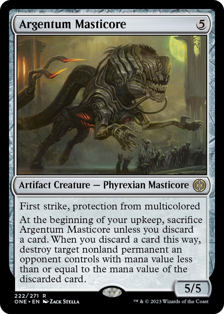 Argentum Masticore, Phyrexia: All Will Be One 222