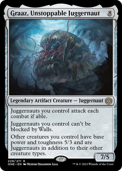 Graaz, Unstoppable Juggernaut, Phyrexia: All Will Be One 229