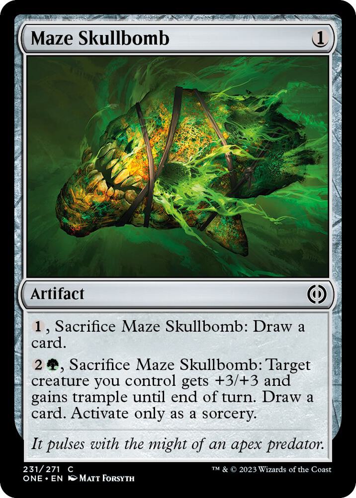Maze Skullbomb, Phyrexia: All Will Be One 231