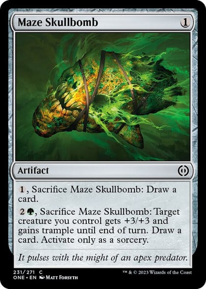 Maze Skullbomb, Phyrexia: All Will Be One 231