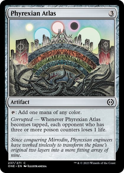 Phyrexian Atlas, Phyrexia: All Will Be One 237