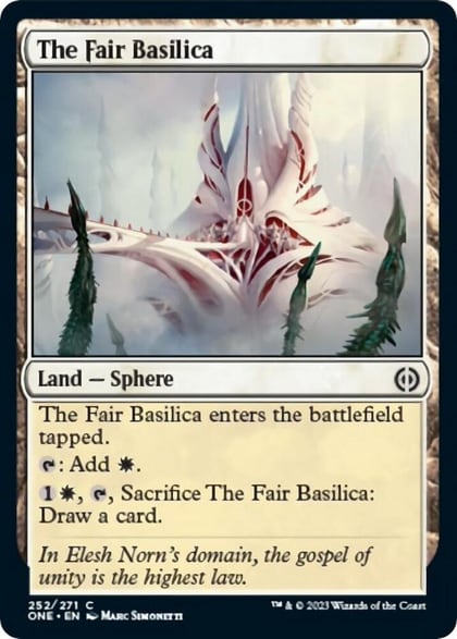 The Fair Basilica, Phyrexia: All Will Be One 252