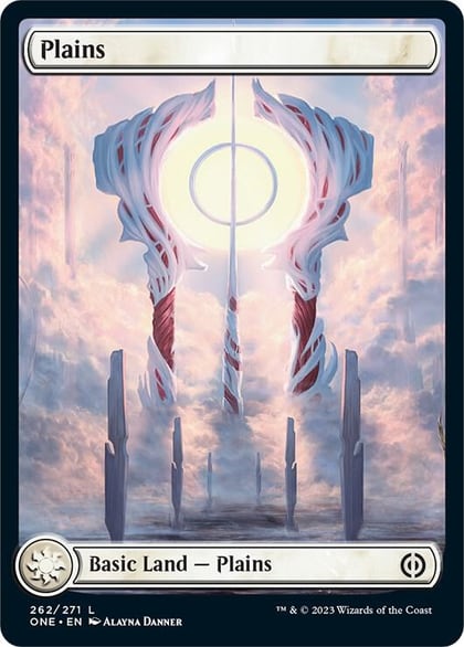 Plains (262) - Full Art, Phyrexia: All Will Be One 262