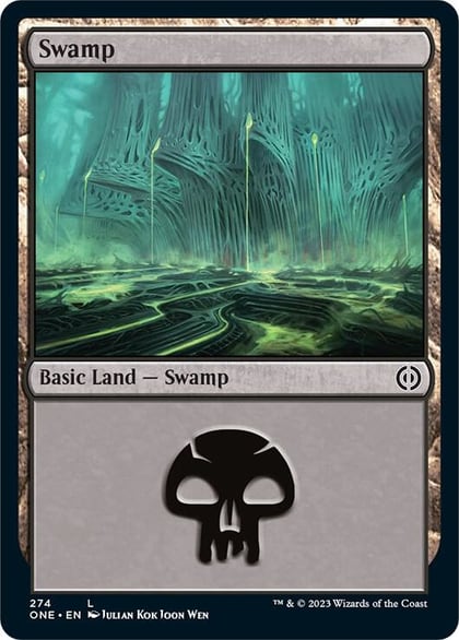 Swamp (274), Phyrexia: All Will Be One 274