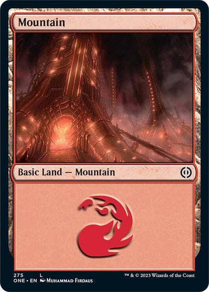 Mountain (275), Phyrexia: All Will Be One 275