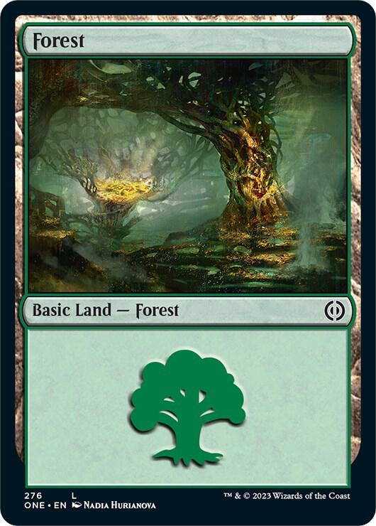 Forest (276), Phyrexia: All Will Be One 276