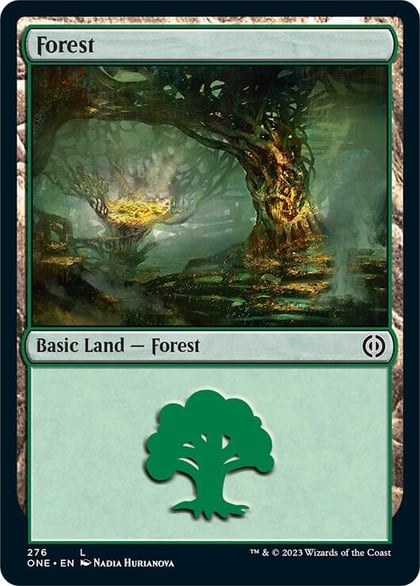 Forest (276), Phyrexia: All Will Be One 276