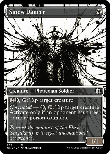 Sinew Dancer (Showcase), Phyrexia: All Will Be One 286