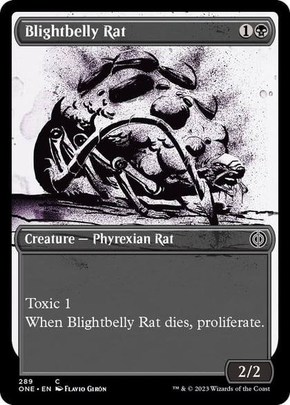 Blightbelly Rat (Showcase), Phyrexia: All Will Be One 289