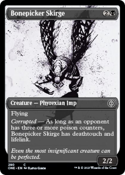 Bonepicker Skirge (Showcase), Phyrexia: All Will Be One 290