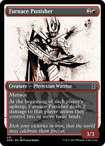 Furnace Punisher (Showcase), Phyrexia: All Will Be One 291