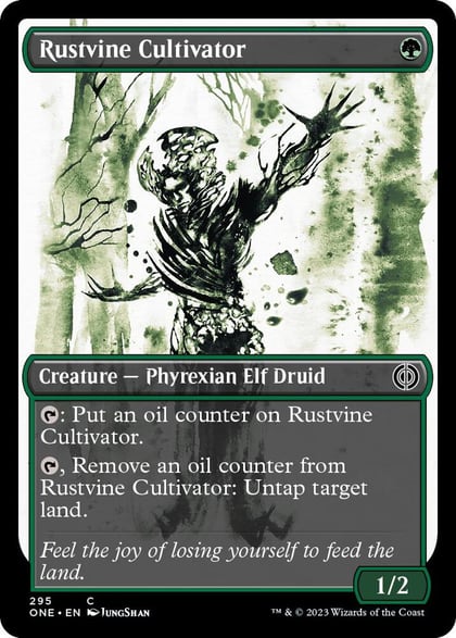 Rustvine Cultivator (Showcase), Phyrexia: All Will Be One 295