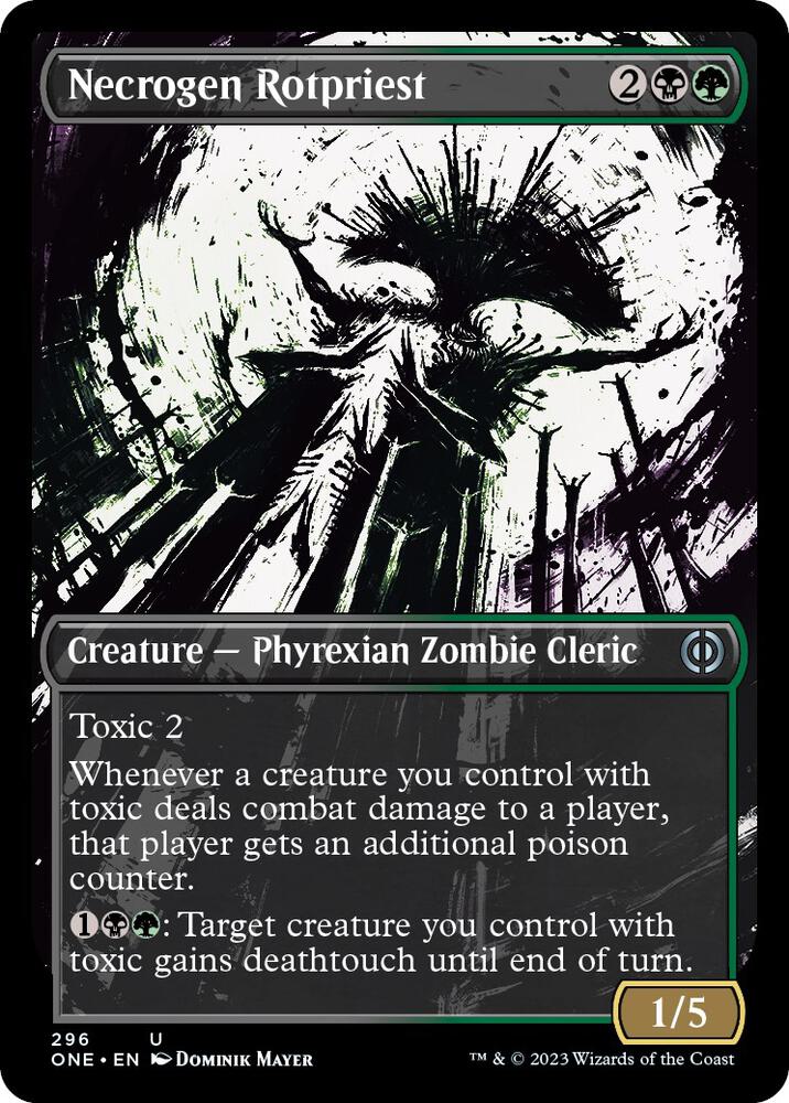Necrogen Rotpriest (Showcase), Phyrexia: All Will Be One 296