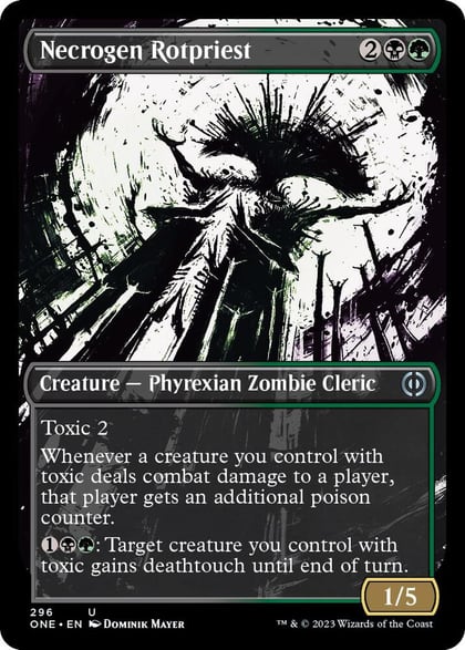Necrogen Rotpriest (Showcase), Phyrexia: All Will Be One 296