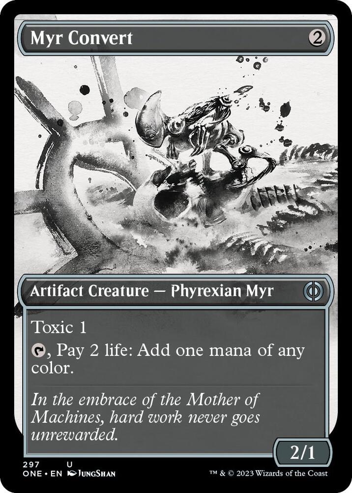 Myr Convert (Showcase), Phyrexia: All Will Be One 297
