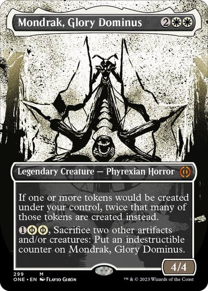 Mondrak, Glory Dominus (Showcase), Phyrexia: All Will Be One 299
