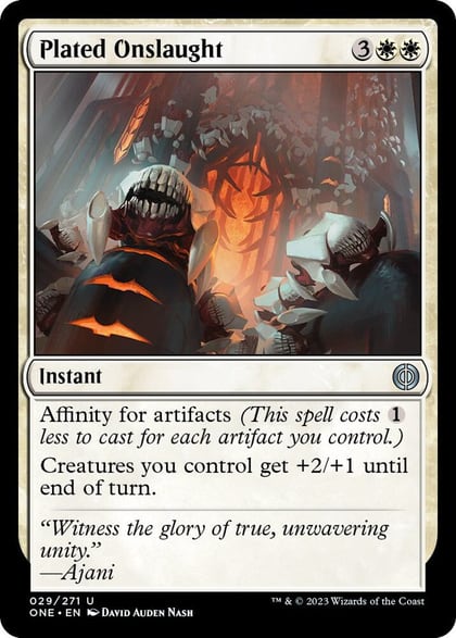 Plated Onslaught, Phyrexia: All Will Be One 29