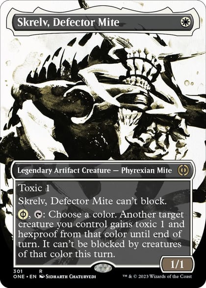 Skrelv, Defector Mite (Showcase), Phyrexia: All Will Be One 301