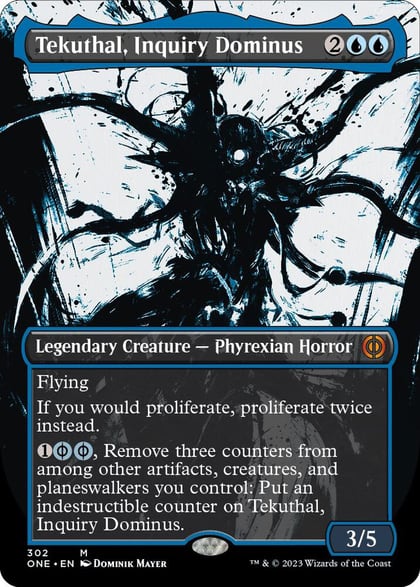 Tekuthal, Inquiry Dominus (Showcase), Phyrexia: All Will Be One 302