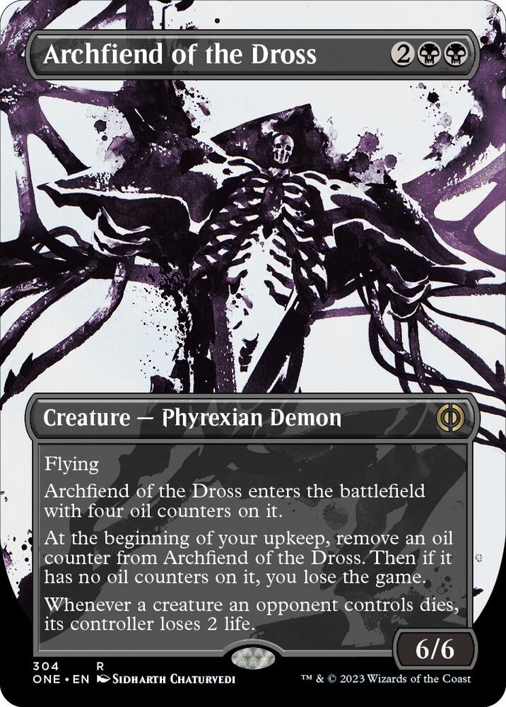 Archfiend of the Dross (Showcase), Phyrexia: All Will Be One 304