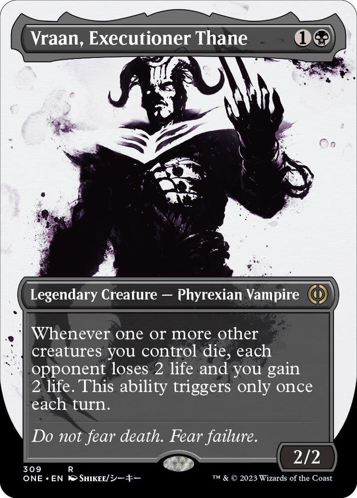 Vraan, Executioner Thane (Showcase), Phyrexia: All Will Be One 309
